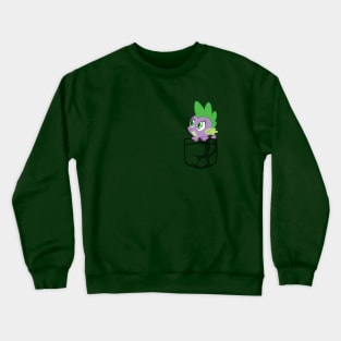 Spike Pocket Tee Crewneck Sweatshirt